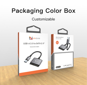 Uniean Bán Buôn 3.1 <span class=keywords><strong>USB</strong></span> SATA Đầu Đọc 2.5 <span class=keywords><strong>Adapter</strong></span> Cáp Dữ Liệu <span class=keywords><strong>USB</strong></span> 3.0 Loại C HDD Ổ Đĩa Cứng <span class=keywords><strong>Adapter</strong></span> Đối Macbook Pro Bên Ngoài - Product Image 6