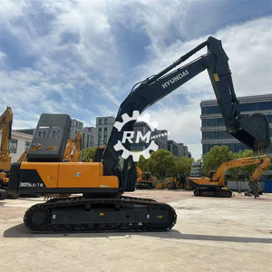 Excavadora de cadenas Hyundai 305LC-7S usada de alta calidad, marca surcoreana, motor, engranajes y rodamientos, modelo 2022, 30 toneladas, envío gratis - Product Image 4