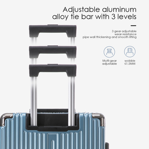 Étanche et antichoc, 3 pièces, mini sac à bagages de voyage à main, étui rigide, ensembles modernes de valise <span class=keywords><strong>Troler</strong></span> en aluminium - Product Image 5