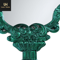 Miroirs muraux de style rétro européen, design suspendu pour la décoration de la salle de bain et du salon, produit de style traditionnel