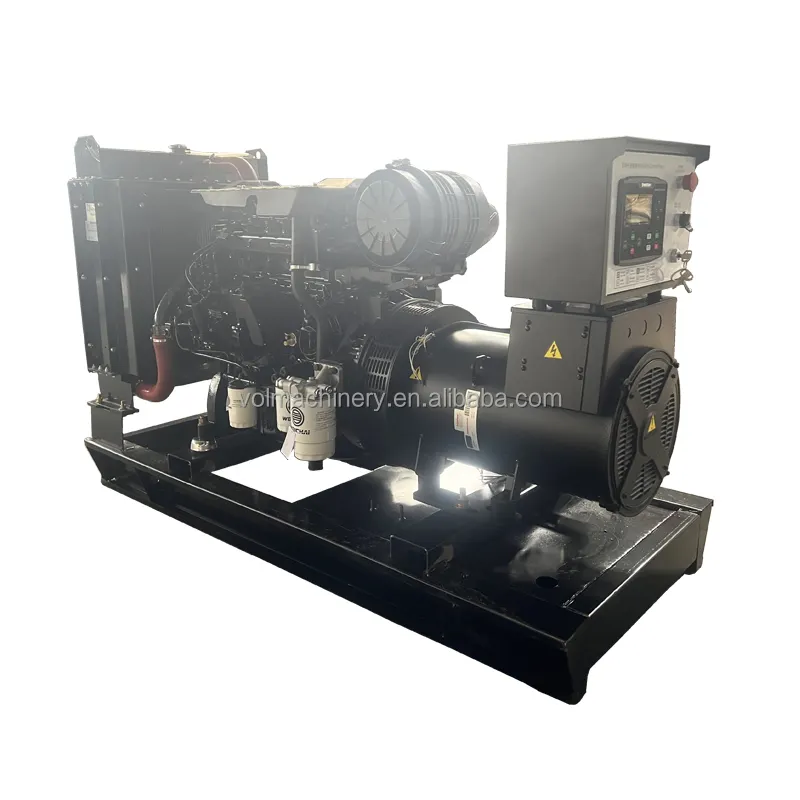 Generator utama harga 50kW Weichai Four empat silinder dengan pengontrol Digital kenapa Alternator siaga 55kW