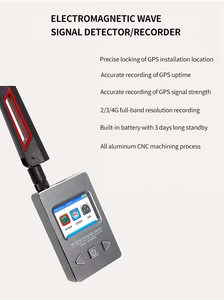 DS 996pro RF dedektörü Anti-spy Bug sinyal dedektörü kablolu kablosuz gizli mikro GPS izleme dedektörü tarayıcı - Product Image 6