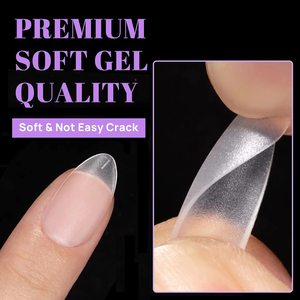 15 Tailles – Nouveaux Ongles en Gel Souple Mat X – Courts, Amande, Cercueil, Carrés – Capsules d'Extension d'Ongles à Couverture Complète – <span class=keywords><strong>Faux</strong></span> Ongles en Acrylique - Product Image 3