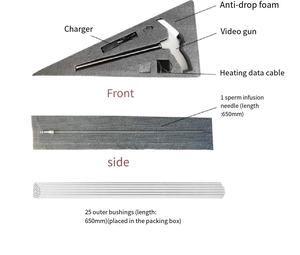 JZ-TMAIE01 High Definition Portable Handheld Equipment para gado inseminação esperma bovino - Product Image 6