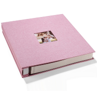 Album photo vintage en PVC, coton et lin, auto-adhésif, avec reliure thermique, pour scrapbooking, couverture rigide, vente en gros