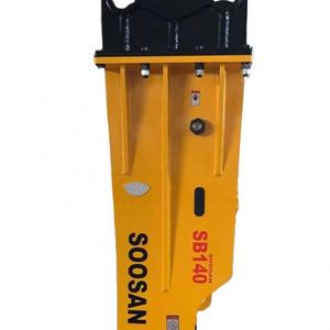 פטיש הידראולי איכותי <span class=keywords><strong>SOOSAN</strong></span> <span class=keywords><strong>SB140</strong></span> למחפר 30-45 טון עם אזמל 165 מ\\\"מ - Product Image 1