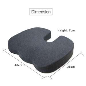 <span class=keywords><strong>Coussin</strong></span> orthopédique pour soulager les douleurs du coccyx, <span class=keywords><strong>coussin</strong></span> en mousse à mémoire de forme en gel pour chaise de bureau, <span class=keywords><strong>voiture</strong></span> et fauteuil roulant - Product Image 6