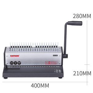 Rayson SD-1201 Lược chất kết dính 21 lỗ Lược Tạp dề/Clip Dải đấm máy tính RÀNG BUỘC - Product Image 3