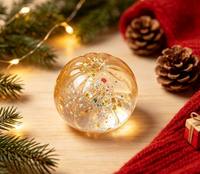 Jouet Squishy en forme de boulette de maltose de Noël, à remontée lente, anti-stress, jouet à presser