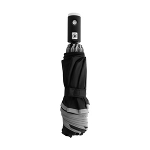 Hot Selling Reflective LED Light up Folding Umbrella Waterproof Bag for Night Walking Safety Umbrella - Product Image 5