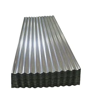 Yapı malzemesi için 0.45mm corrugated 1d isıya dayanıklı renk galvanizli oluklu çelik demir çatı malzemesi sac