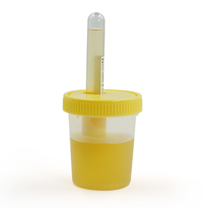 Dùng một lần 60ml nhựa nước tiểu thu container với làm xáo trộn hiển nhiên cap vô trùng Pe/PP/PES chất liệu 120ml Kích thước - Product Image 3