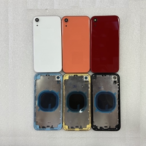 Coque arrière de batterie + châssis central + côtés pour XR 11 12 13 14 15 16 17 Pro Air Max Plus Téléphone portable rechargeable - Product Image 2