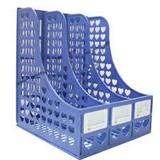 Organisateur de bureau en plastique HALO, porte-revues avec compartiment de rangement pour stylos, support multifonctionnel pour fournitures de bureau, pour la maison - Product Image 5