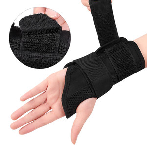 Ajustável direita mão esquerda pulso tala suporte cinta para pulso dor entorse túnel do carpo - Product Image 5