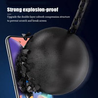 Protecteur d'écran complet 9D pour Samsung A51 A71 A42 A41 A31 A21S 5G Objectif de caméra en verre trempé pour film Galaxy A70S A12 A11 A02S
