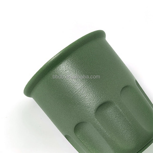 Taza de café de cerámica, serie multicolor, taza portátil para llevar sin asa con tapa de silicona, regalos para mujeres, hombres, él, ella - Product Image 6