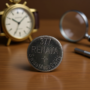 Pile Renata 377, pile de montre fabriquée en Suisse, électronique grand public - Product Image 2