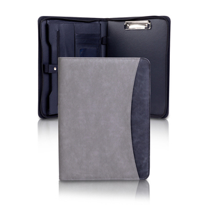 A4 A5 Laptop Tablet case Maletín Documentos Polipiel Escuela de negocios Carpeta de cuero Carpeta Organizador de <span class=keywords><strong>cartera</strong></span> con logotipo - Product Image 1