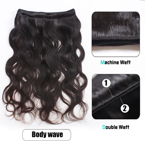 Extensiones de Cabello Humano Virgen Malasio en Paquetes de Ondas Naturales, Personalización de <span class=keywords><strong>Dropship</strong></span> y Marcas Privadas - Product Image 3