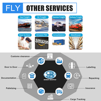 Shenzhen FLY Air Sea Transitaire Expédition DDU Service DDP Chine Vers Amérique Europe USA Canada Royaume-Uni Allemagne Italie Pays-Bas