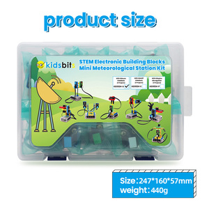 Bloques de Construcción Electrónicos de Programación STEM, <span class=keywords><strong>Mini</strong></span> Estación Meteorológica, Kit de Iniciación con Sensor para Arduino con Placa KidsUno - Product Image 5
