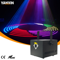 Projecteur laser d'animation RGB 10W 15W 20W, application Bluetooth ILDA DMX512 pour mariage, discothèque, DJ, scène, fête