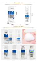 Mousse dentifrice sans peroxyde pour le blanchiment des dents