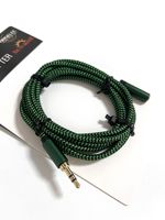 Cable de Extensión Trenzado de PVC AUX de 3.5mm, Macho a Hembra, para Teléfono, Computadora, Altavoz, Auriculares, MP3, Laptop