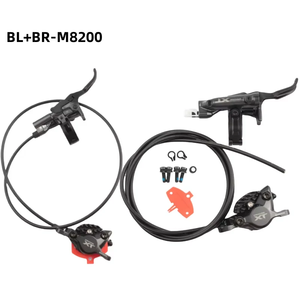 Ensemble de freins à disque hydrauliques Shimano Deore <span class=keywords><strong>XT</strong></span> M8200 M8220 2 <span class=keywords><strong>pistons</strong></span> <span class=keywords><strong>4</strong></span> <span class=keywords><strong>pistons</strong></span> pour freins VTT BL-M8200 BR-M8200 BR-M8220 Original - Product Image 4