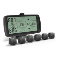 Système de détection de fuite d'air TPMS en temps réel universel avec alertes visuelles et sonores pour camions