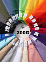 Tops à manches courtes en coton avec logo personnalisé, uniformes d'été, chemises personnalisées culturelles et promotionnelles
