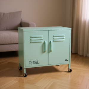 Armario de Almacenamiento Portátil Mint, 23.6x13.8x22, Diseño Minimalista de Acero para Guardar Ropa - Product Image 2