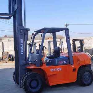 Montacargas Diésel Chino de Alta Eficiencia 7T, Usado, de Alta Capacidad de Carga, para Ingeniería y Construcción, Hidráulico - Product Image 4