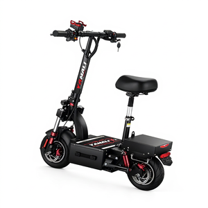 Trottinette pliable à double moteur haute vitesse 4400W, suspension intégrale, batterie lithium grande capacité pour adultes, voyages en extérieur, trajets quotidiens HSK-MX10 - Product Image 1