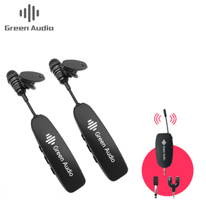 GAW-6512D alta sensibilidad uhf lavalier micrófono inalámbrico para las entrevistas de enseñanza instrumentos musicales - Product Image 1
