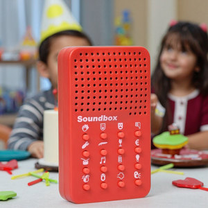 Biểu Tượng Tùy Chỉnh Biểu Tượng In Ấn Trẻ Em Đồ Chơi Vui Âm Thanh Máy Với 16 Đẩy Nút Cá Nhân Hóa Âm Thanh Thiết Kế Di Động - Product Image 1