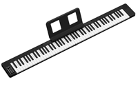 Piano Digital Plegable Bora BX09, 88 Teclas, con Función MIDI, Piano Electrónico Ligero, Gran Venta
