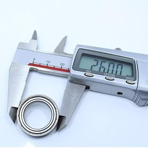 6803 2rs ZZ Chrome thé<span class=keywords><strong>p</strong></span> tậ<span class=keywords><strong>p</strong></span> thể dục xe đạ<span class=keywords><strong>p</strong></span> bóng mang phần mỏng rãnh sâu cho robot RC xe ô tô máy 6803zz - Product Image 3