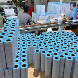 Etiqueta Personalizada en Blanco o Impresa, Etiqueta de Transferencia Térmica de 60 mm x 50 mm, Papel Semibrillante, Rollo de Etiquetas Adhesivas Térmicas para Códigos de Barras - Product Image 6