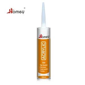 Homey 560 water based paintable acrylic sealant