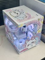 Boîtier d'ordinateur Mid-Tower personnalisé Chiikawa DIY Anime Character en métal avec support pour refroidissement liquide et vue panoramique - Boîtiers et tours d'ordinateur
