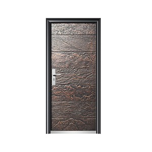 Porte de sécurité Sofia en alliage de zinc et de fer, anti-effraction, ouverture manuelle plate, porte complète pour usage domestique - Product Image 2