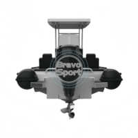 Offre Spéciale PVC Hypalon 8m Sport Nervure Bateau Avec Coque En Aluminium Moteur Hors-Bord 26ft Gonflable Aviron Ponton Bateau