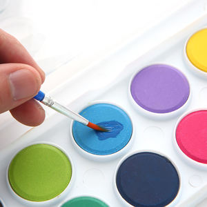 <span class=keywords><strong>Paul</strong></span> <span class=keywords><strong>Cezanne</strong></span> 12 couleurs gouache et aquarelle ensemble <span class=keywords><strong>de</strong></span> peinture pour enfants pour la peinture sur <span class=keywords><strong>toile</strong></span> et papier aquarelle pinceau stylo verre moyen - Product Image 2