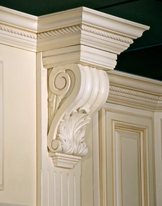 Contemporary Architectural Corbel <b>Bracket</b> <b>Corner</b> Furniture Part Wood Carved Corbels Wood Sculpture <b>for</b> Cabinet - Product Image 5