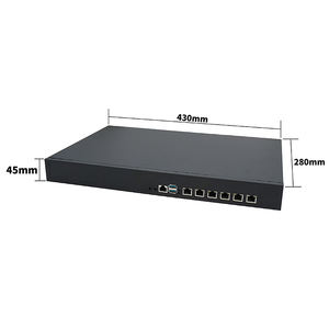 1U Rack 10G 2xSFP Pfsense Routeur 6xI226V 2.5G Ethernet Intel 12e génération i7-12700 OPNsense Mikro <span class=keywords><strong>Tik</strong></span> Firewall Openwrt Routeur - Product Image 5