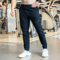 Vêtements de sport Pantalons de sport de gym pour hommes Pantalons cargo imperméables de couleur unie Pantalons maigres élégants Pantalons d'entraînement de fitness secs