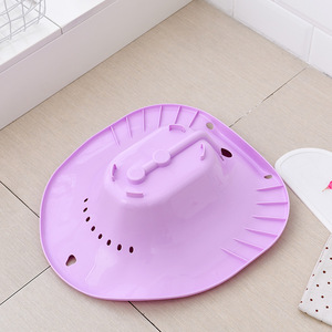 Sitz Bath <b>Basin</b> <b>Round</b> Portable For Postpartum Care And Home Use Blue Pink Purple White Colors - Product Image 4