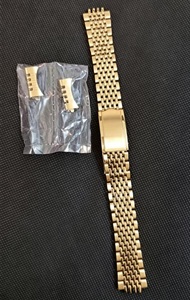 <span class=keywords><strong>Bracelet</strong></span> de montre en métal 904L, 18 mm, 19 mm, 20 mm, extrémités courbées, acier inoxydable massif, <span class=keywords><strong>bracelet</strong></span> à 9 maillons pour montre <span class=keywords><strong>Omega</strong></span> - Product Image 5